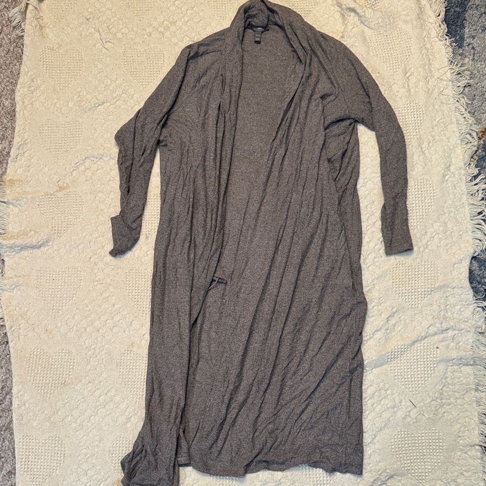 Lisa Rinna Collection Gray Cardigan